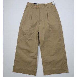 Deadstock Vintage Y2K Gap Womens 8 Babydoll High Rise Cropped Wide Leg Pants